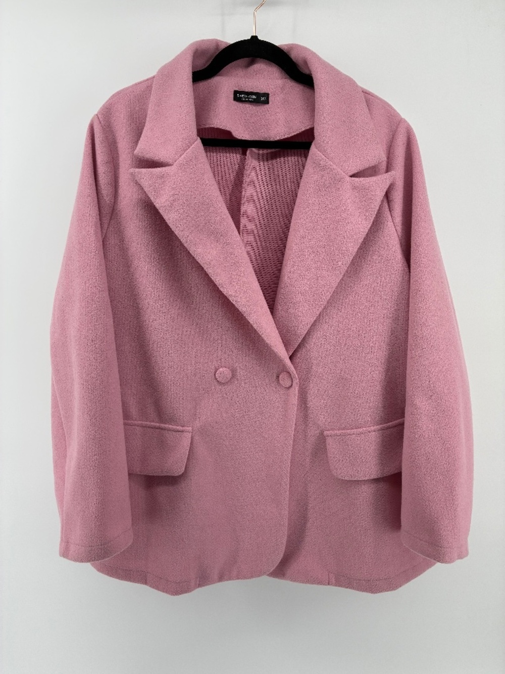 MASSIVE $10 SALE Shein Curve Pink Lightweight Pea Coat